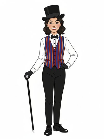 Gabriela's Vaudeville Vision 🎩 - Minimalist