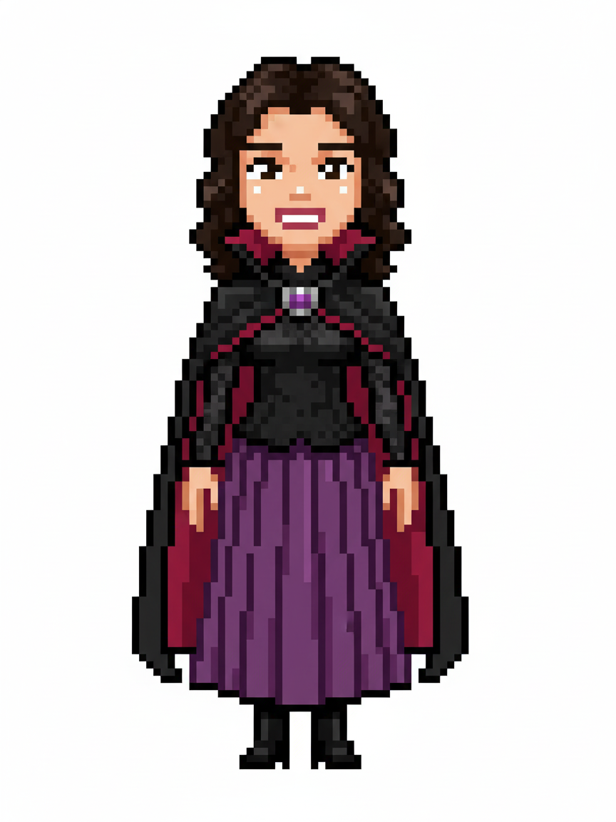 Vampire Gabriela - Pixel Art