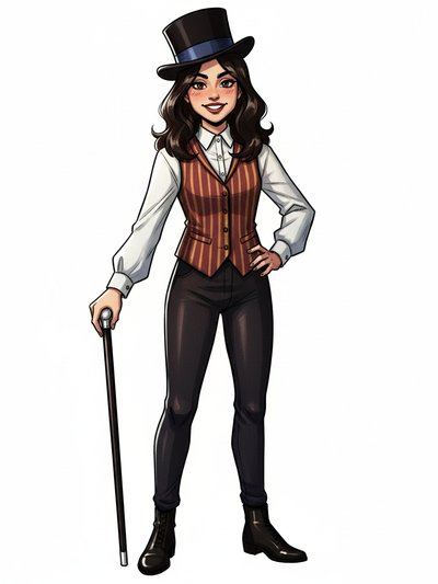 Gabriela's Vaudeville Vision 🎩 - Webtoon Anime