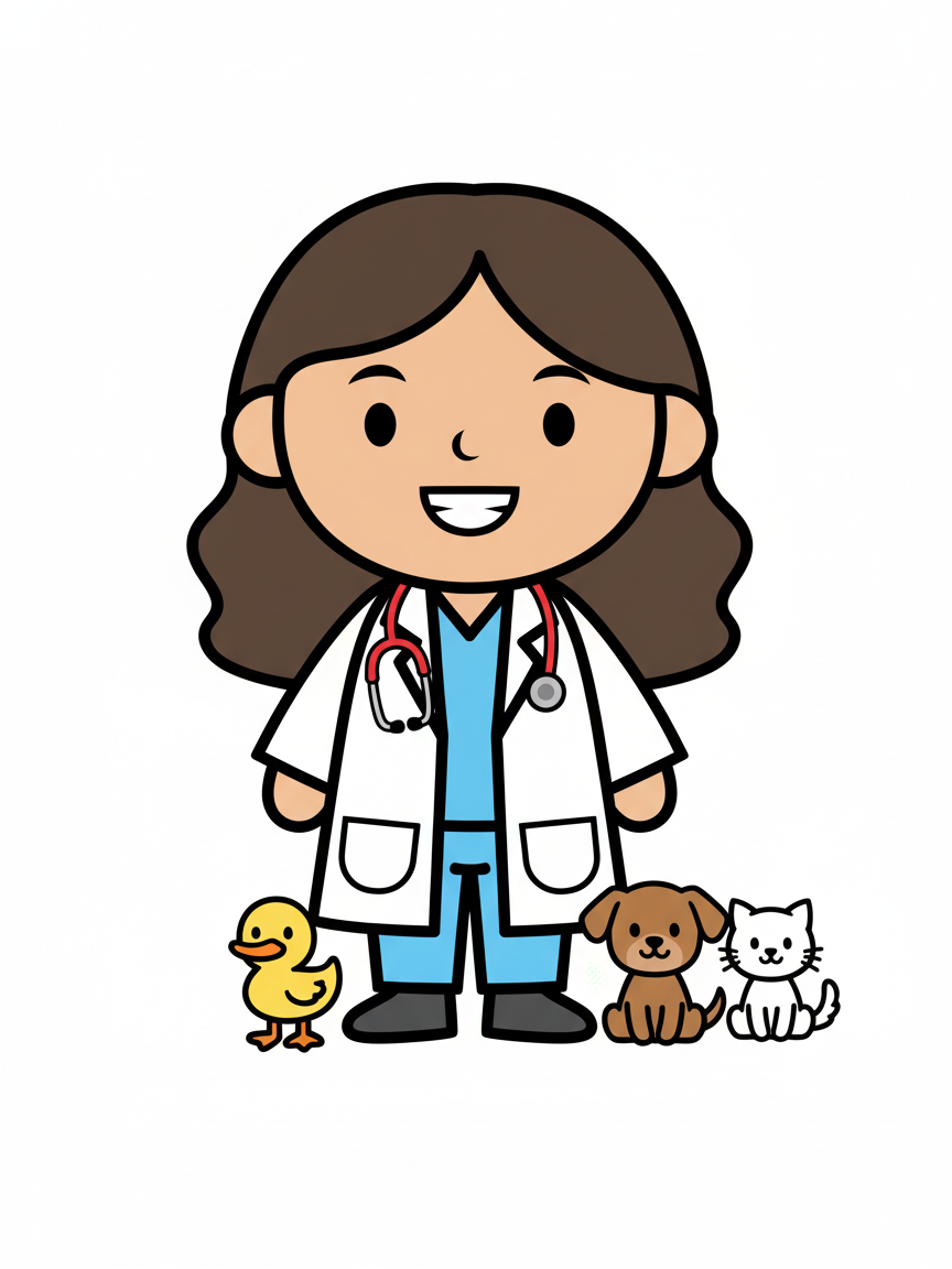 Dr. Gabby the Vet - Preschool Simple