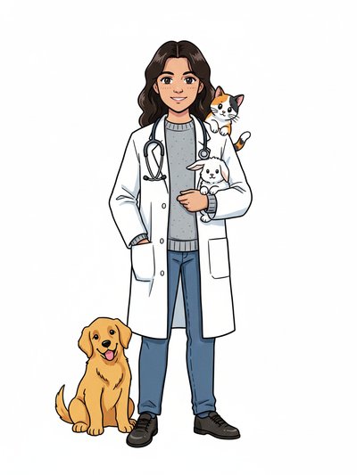 Veterinarian Gabriela's World 🌟 - Classic Anime