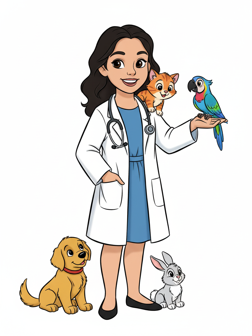 Dr. Gabby the Vet - Golden Age Animation
