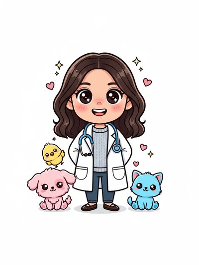 Veterinarian Gabriela's World 🌟 - Kawaii Cute