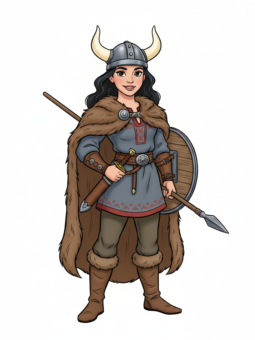 Gabriela the Bold Viking - Golden Age Animation