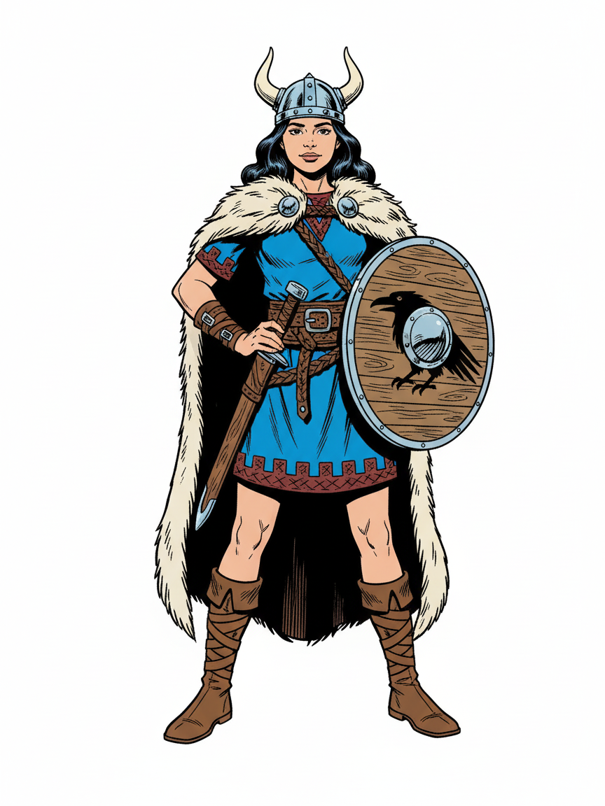 Gabriela the Bold Viking - Comic Book