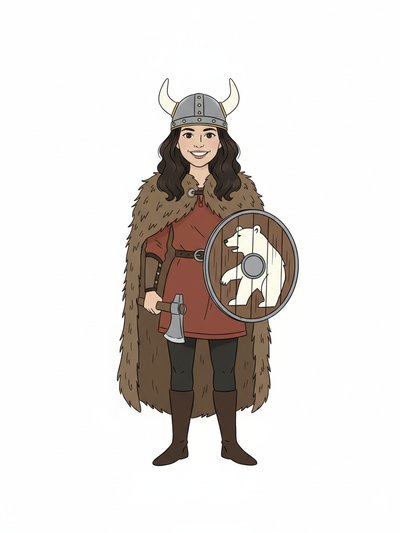 Gabriela's Viking Vibes ⚔️🌟 - Minimalist