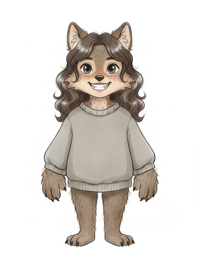 Gabriela's Howling Adventure 🌕 - Gentle Pencil