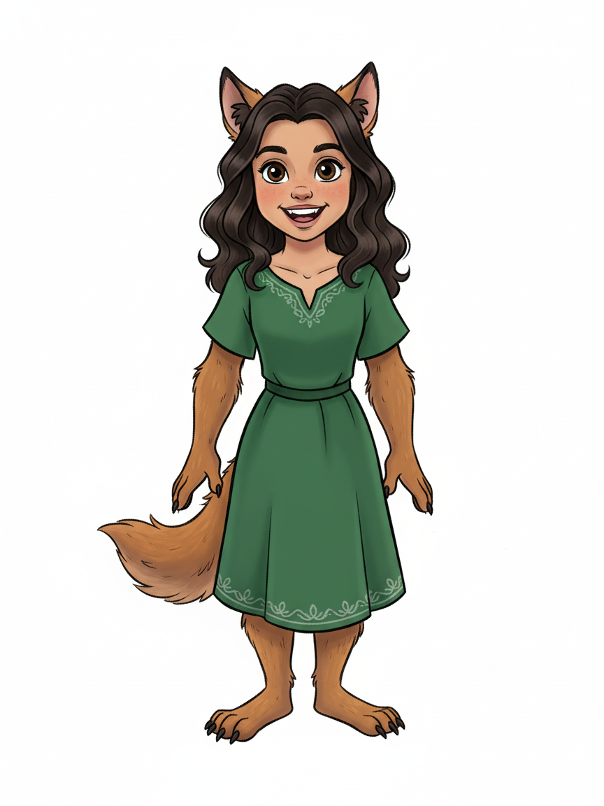 Gabriela the Werewolf - Golden Age Animation