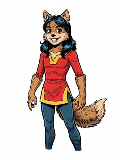 Gabriela's Howling Adventure 🌕 - Comic Book