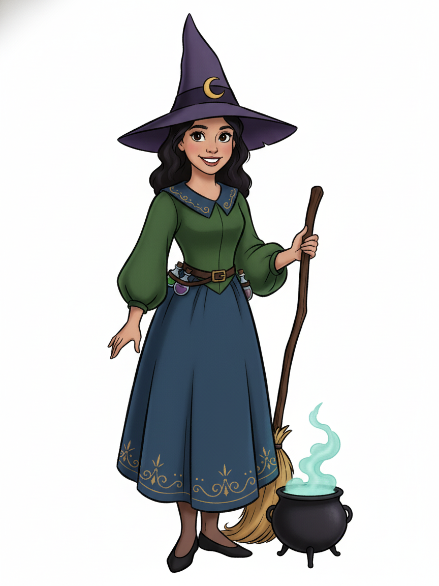 Gabriela the Enchanting Witch - Golden Age Animation