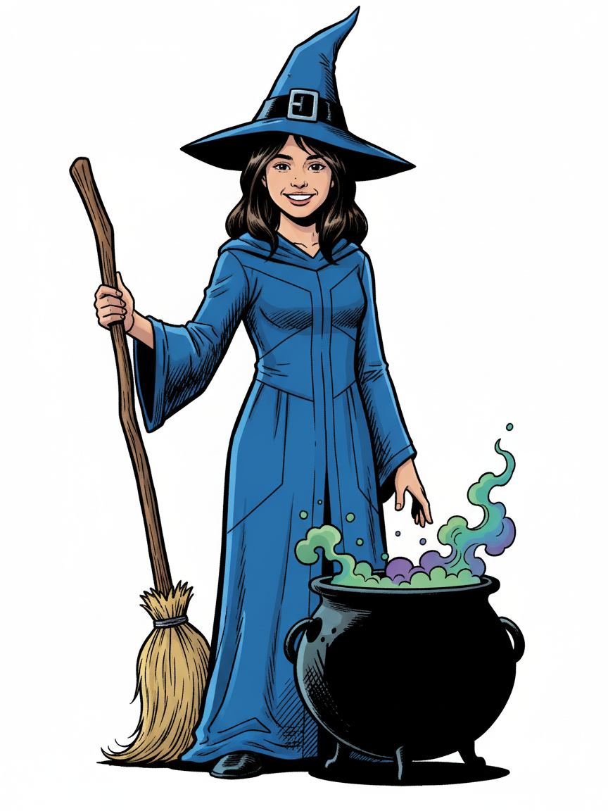 Gabriela the Enchanting Witch - Comic Book