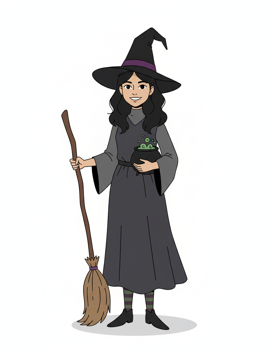 Gabriela the Enchanting Witch - Minimalist