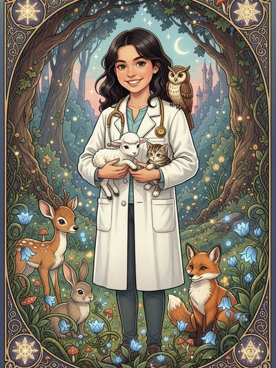Veterinarian Gabriela's World 🌟 - Fairy Tale Classic