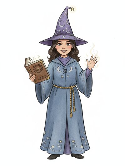 ✨ Gabriela's Magical Makeover - Gentle Pencil