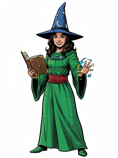 ✨ Gabriela's Magical Makeover - Comic Book