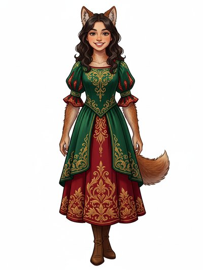 Gabriela's Howling Adventure 🌕 - Fairy Tale Classic