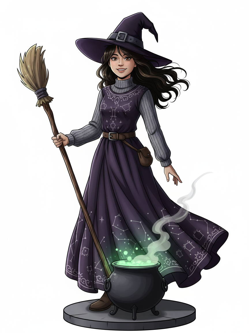 Gabriela the Enchanting Witch - Webtoon Anime