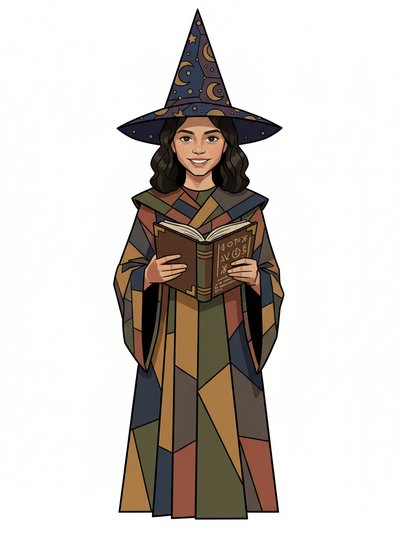 ✨ Gabriela's Magical Makeover - Cubist Painting