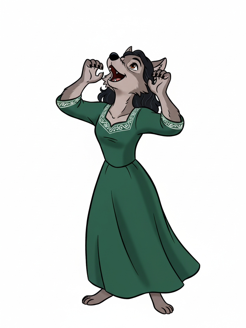 Wolfie Gabriela - Golden Age Animation