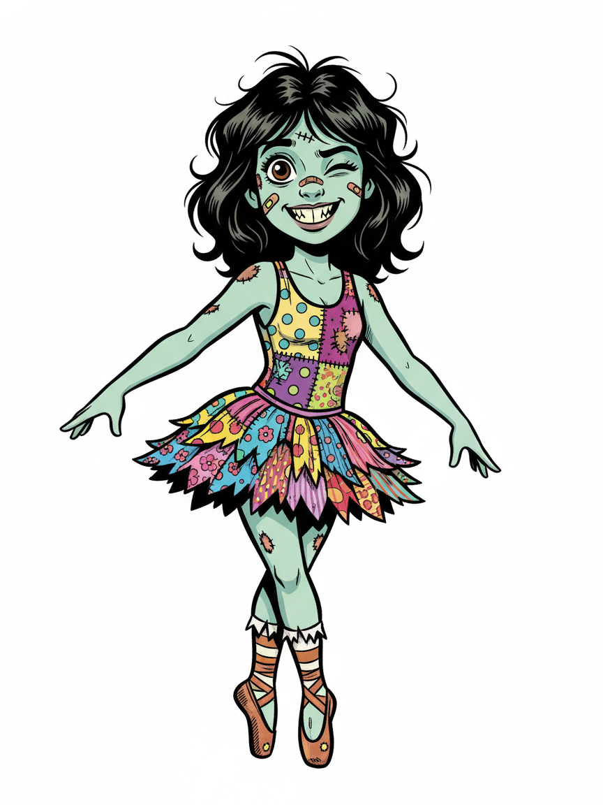 Gabby the Zombelina - Comic Book