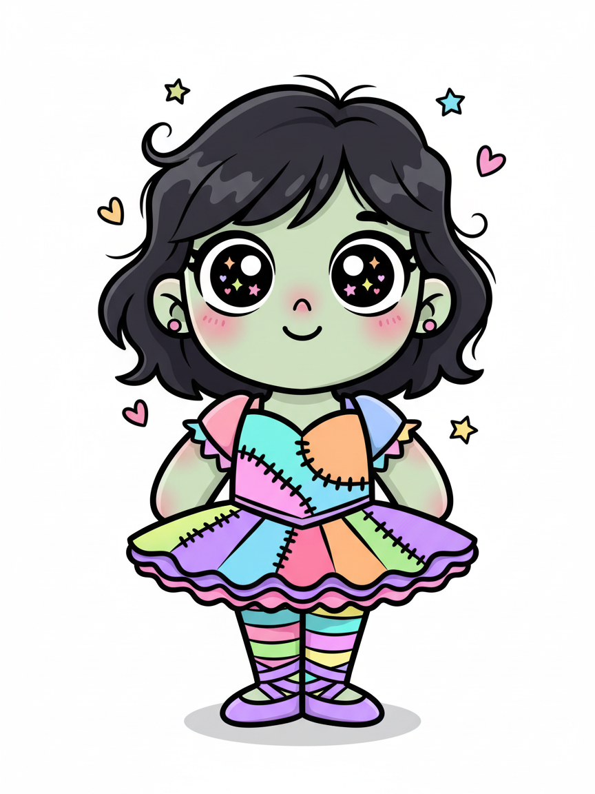 Gabby the Zombelina - Kawaii Cute