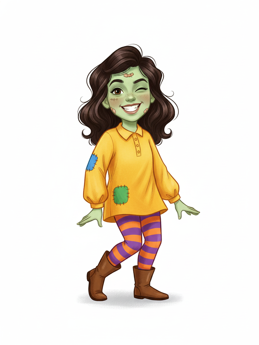 Gabby the Zombelina - Vintage Storybook