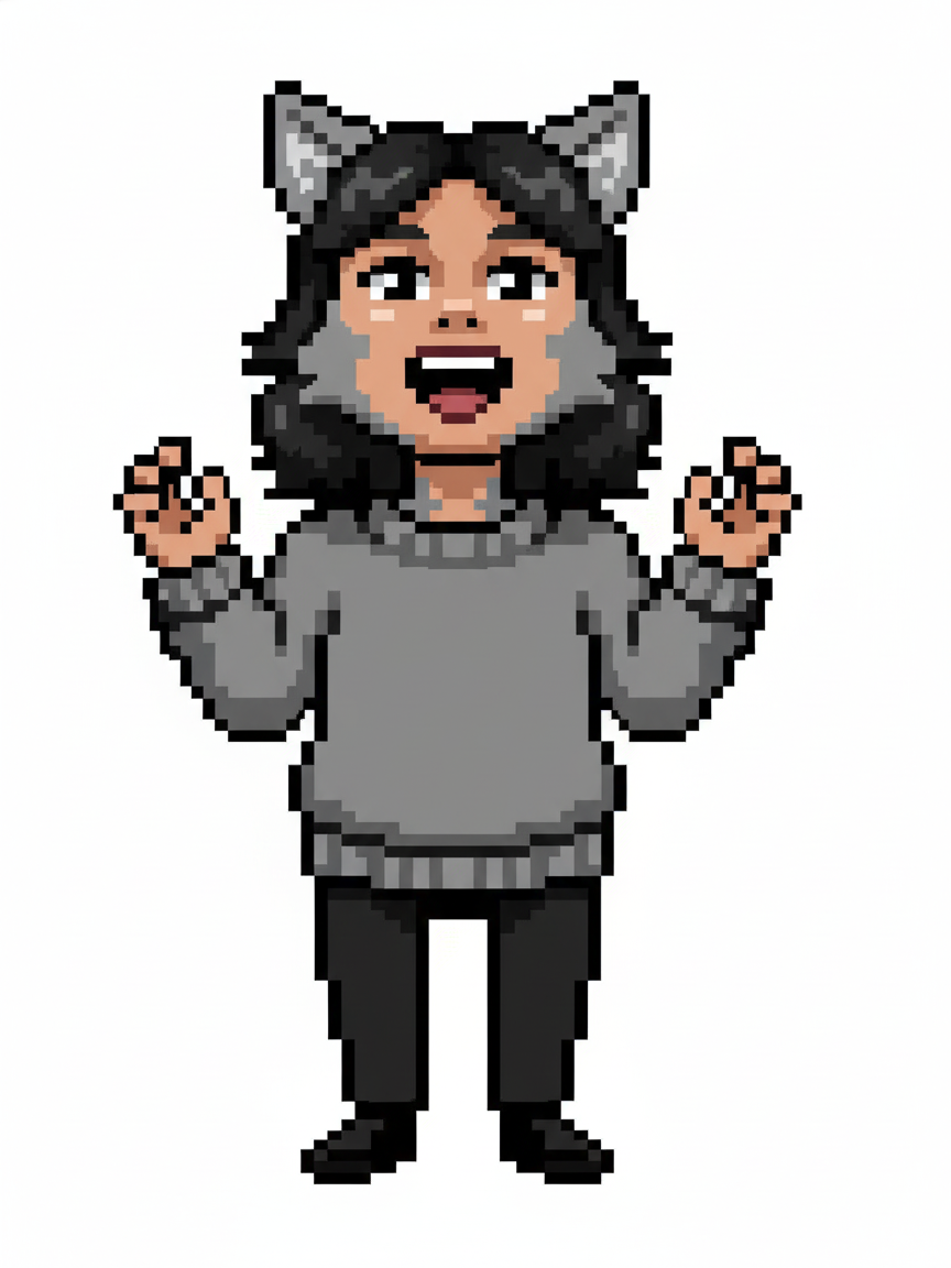 Wolfie Gabriela - Pixel Art