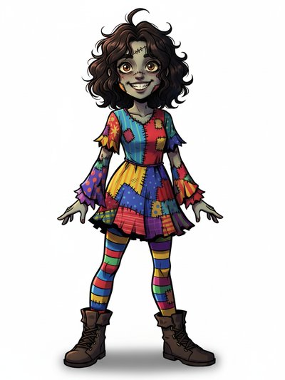 Gabriela's Playful Zombie Adventure - Webtoon Anime