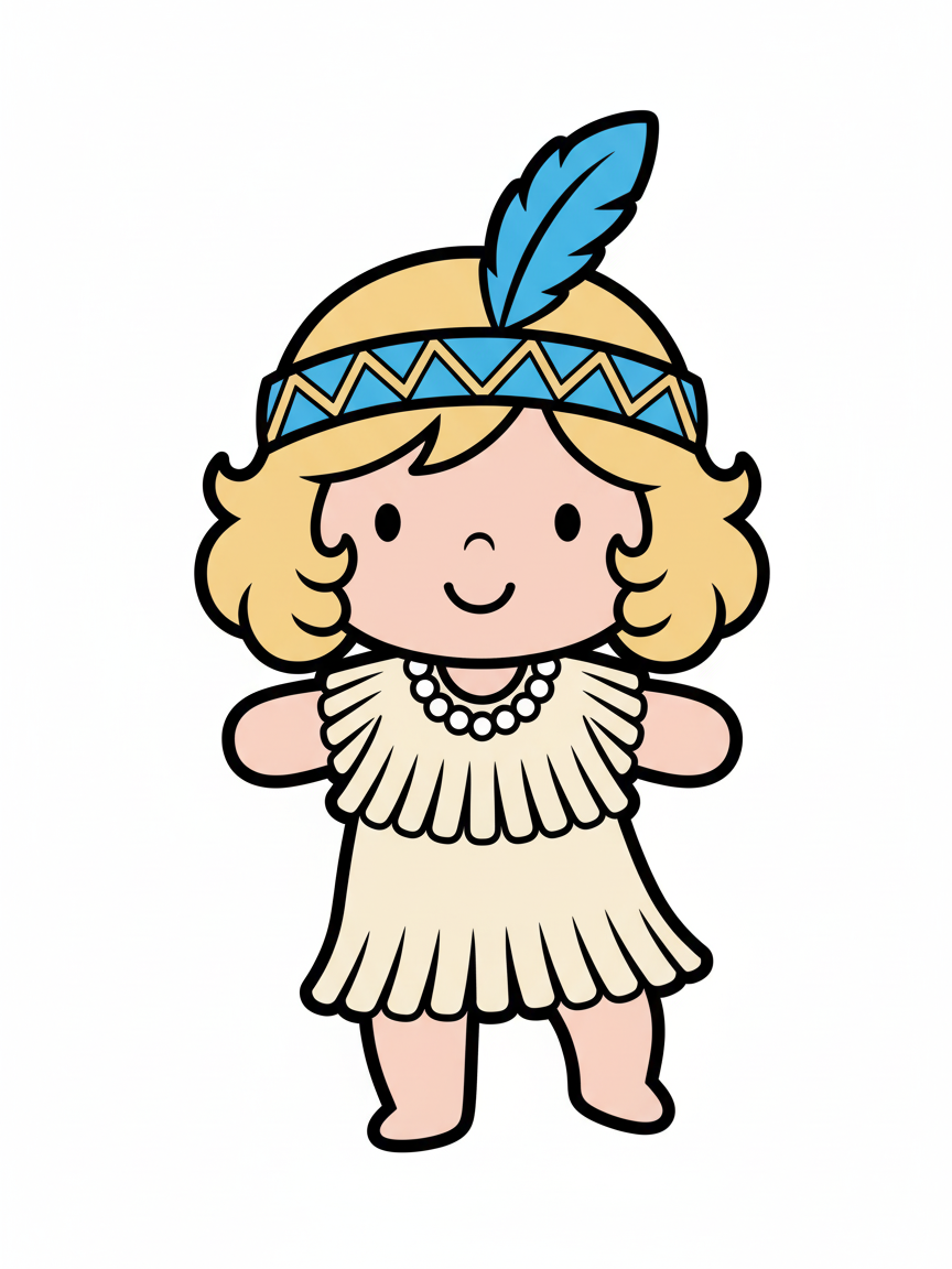 Flapper Julia - Preschool Simple