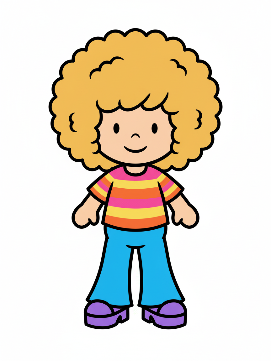 Disco Diva Julia - Preschool Simple