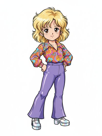Julia's Groovy Disco Days 🌟 - Classic Anime