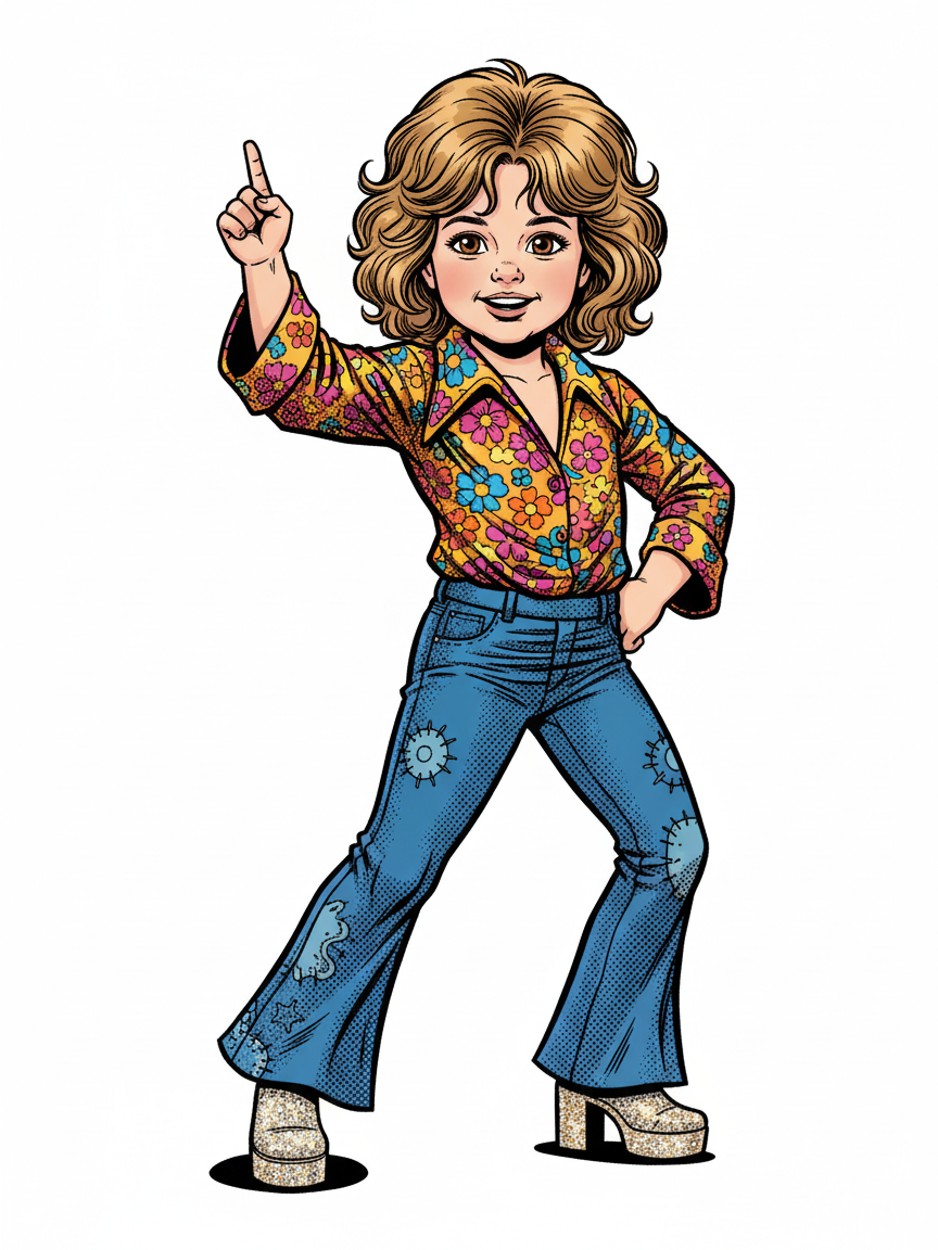 Disco Diva Julia - Comic Book