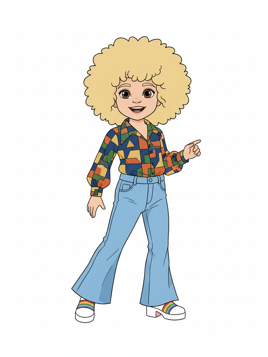 Disco Diva Julia - Minimalist