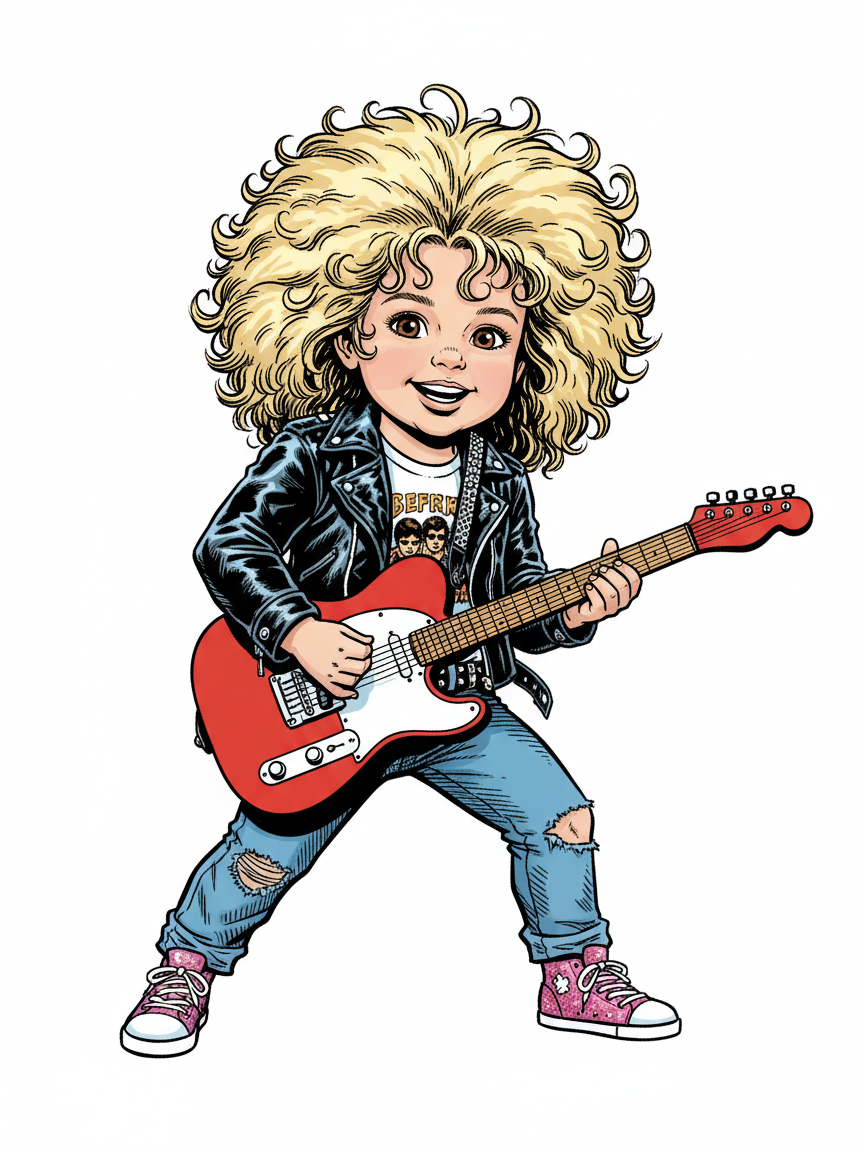 Julia the Rock Star - Comic Book