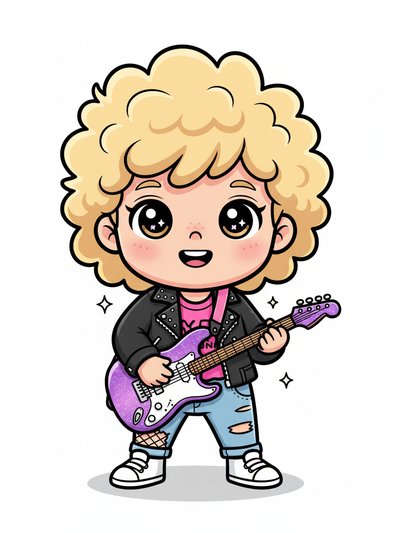 Rockin' Julia's 80s Adventure - Kawaii Cute