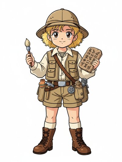 Julia's First Big Adventure 🌍 - Classic Anime