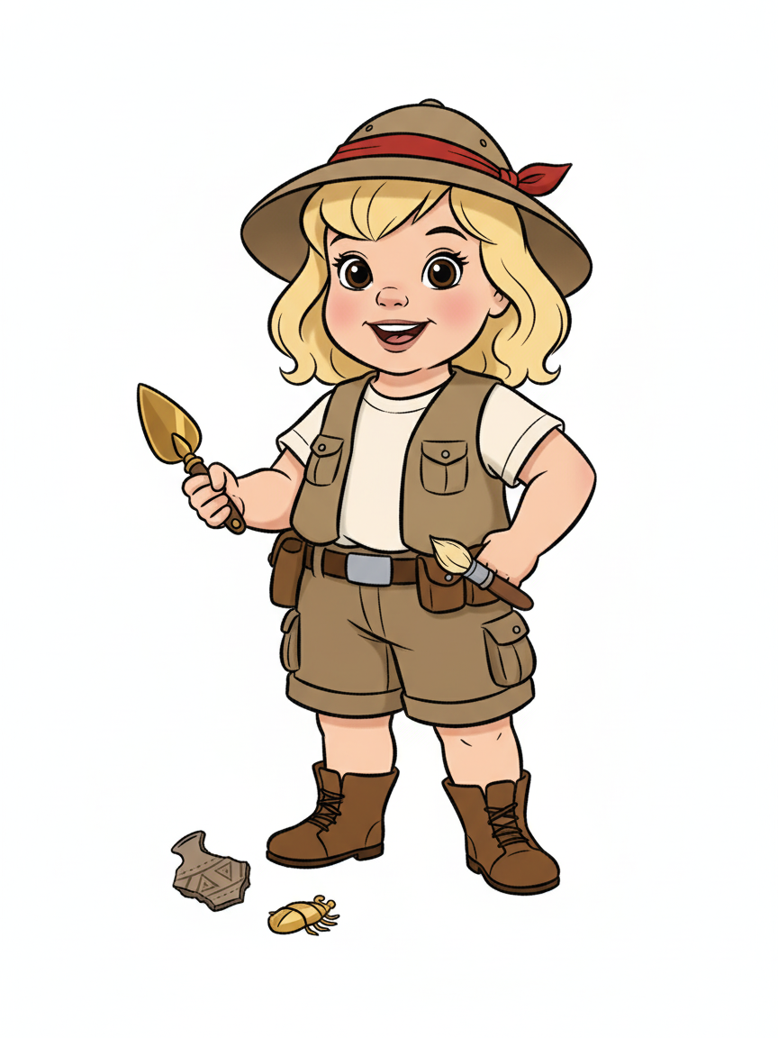 Julia the Little Archaeologist - Golden Age Animation