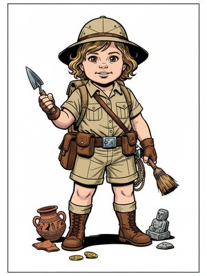 Julia the Little Archaeologist