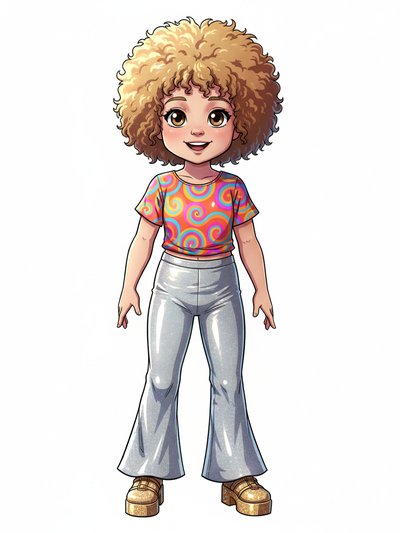 Julia's Groovy Disco Days 🌟 - Webtoon Anime
