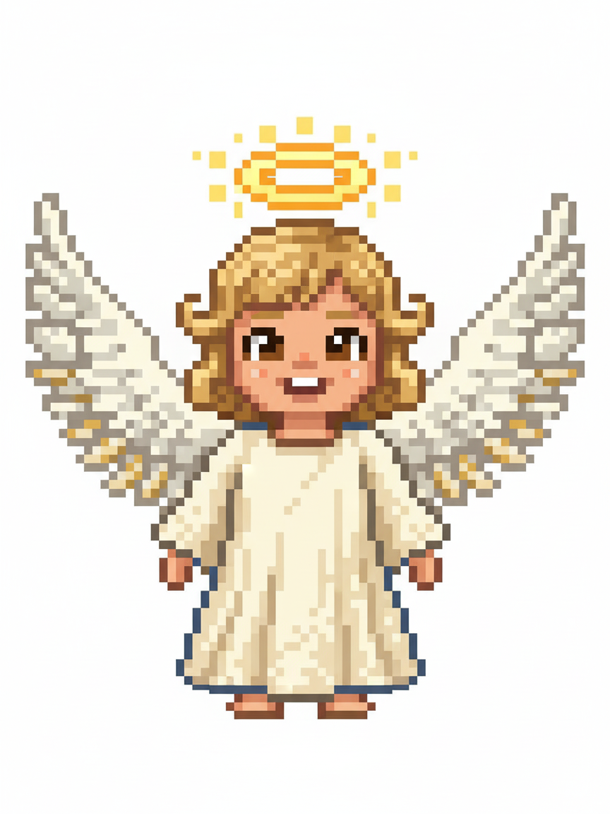 Angelic Julia - Pixel Art
