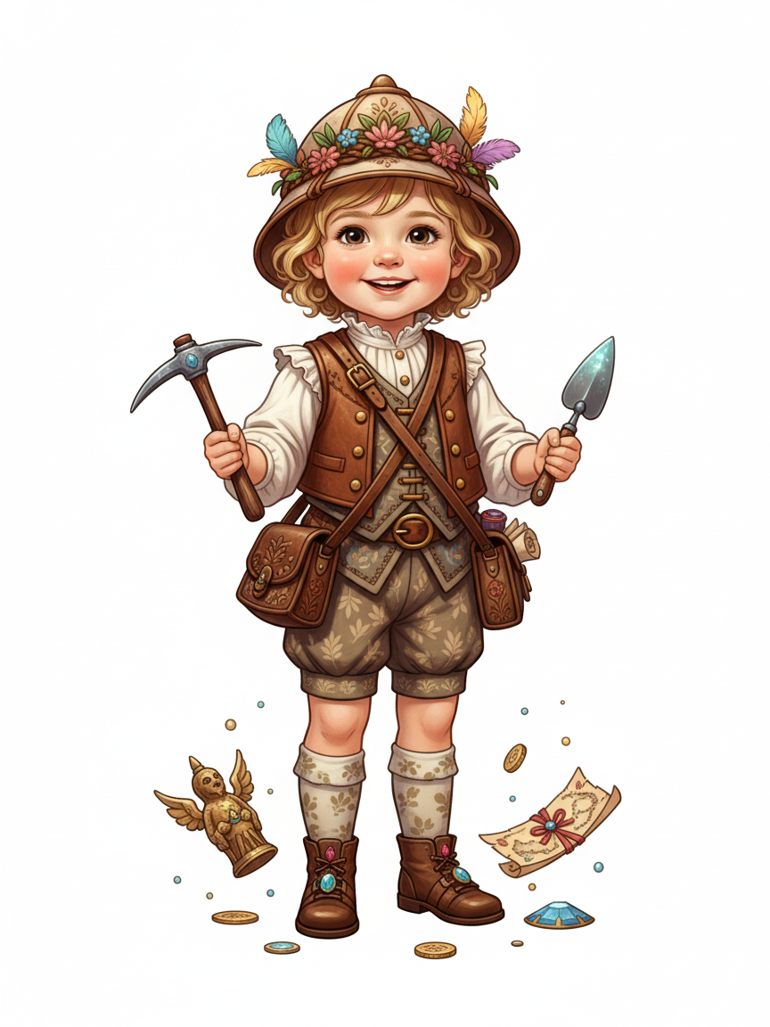 Julia the Little Archaeologist - Fairy Tale Classic