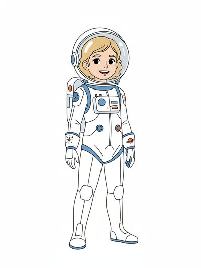 Our Julia in Space 🌌 - Minimalist