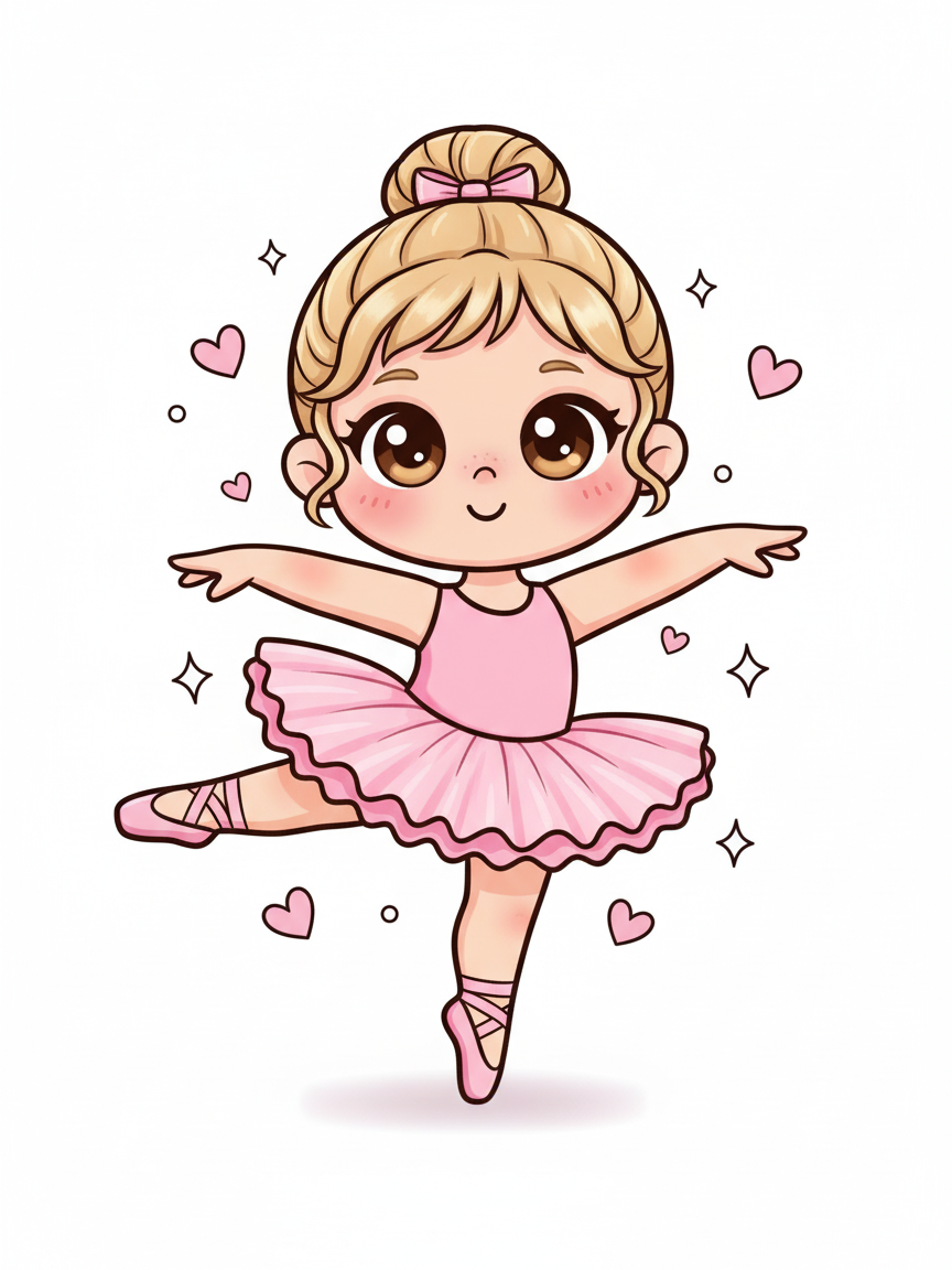 Ballerina Julia - Kawaii Cute