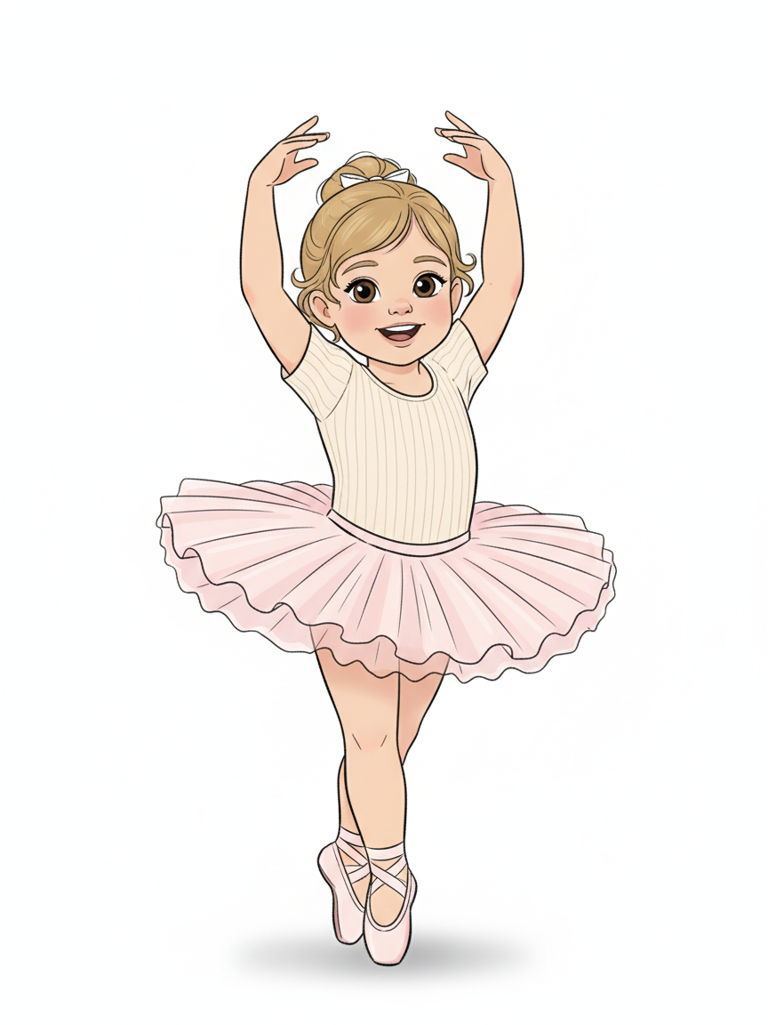 Ballerina Julia - Minimalist