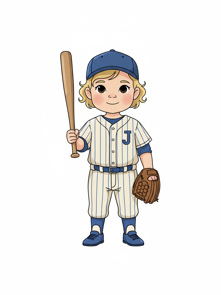 Baseball Julia - Minimalist