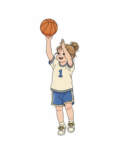 Our Little MVP Julia 🏀 - Minimalist