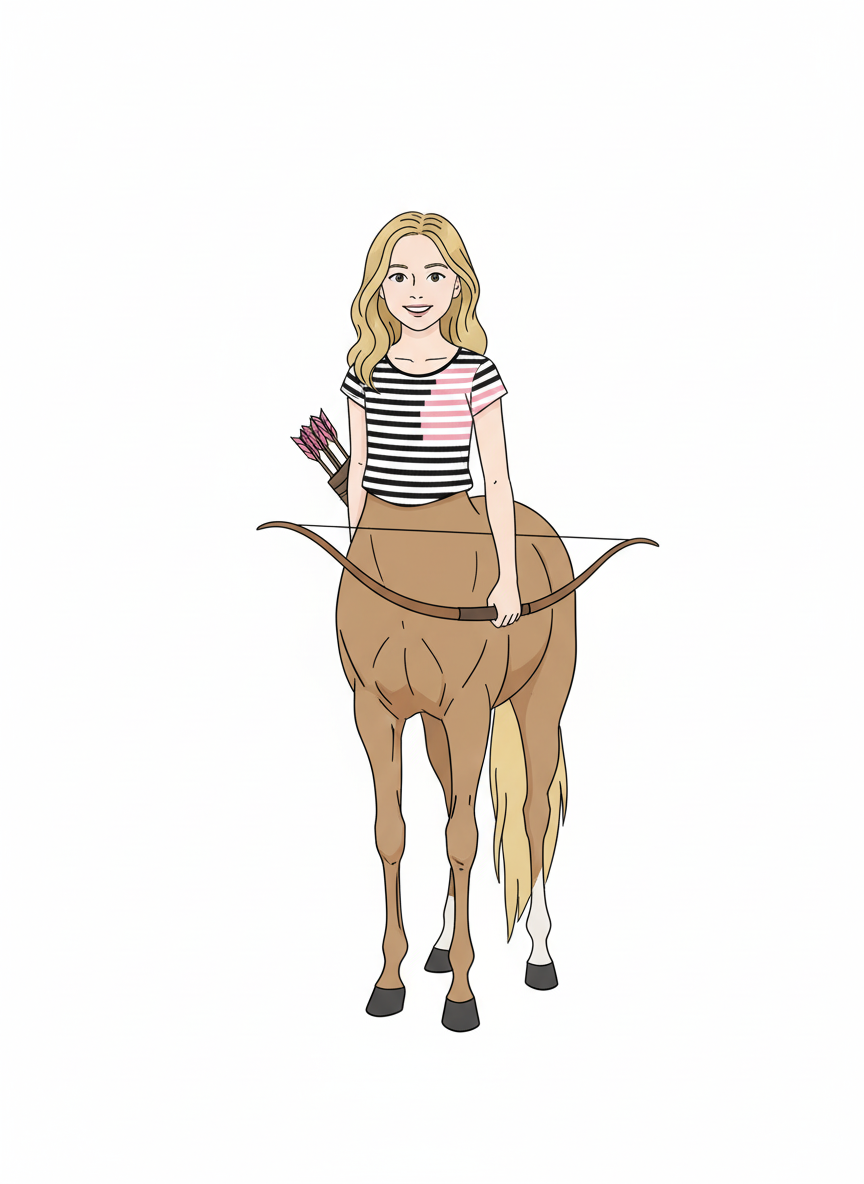 Mary the Centaur - Minimalist