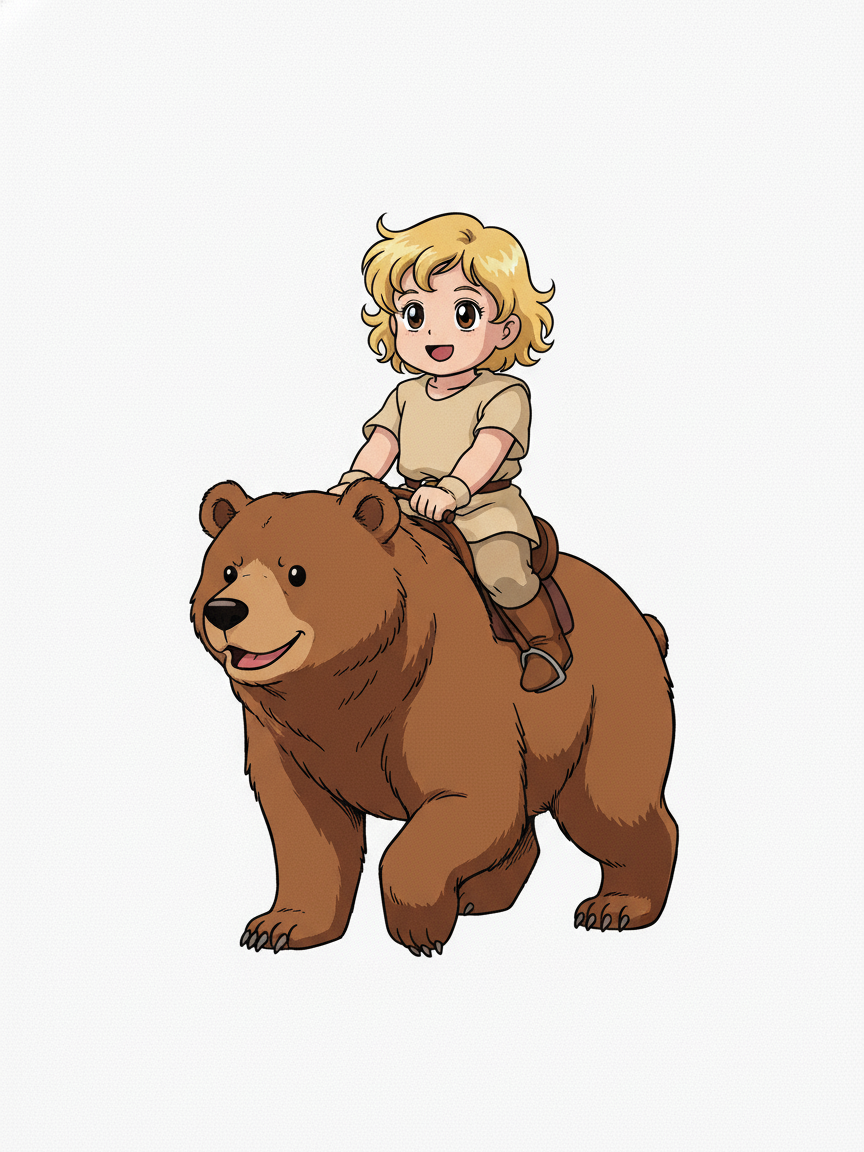 Bear Julia - Classic Anime