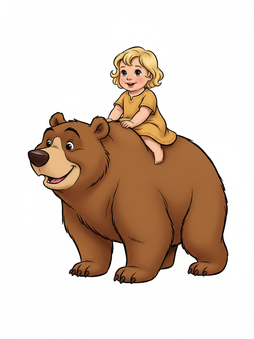 Bear Julia - Golden Age Animation