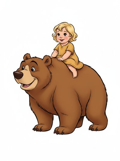 Julia's Bear Adventure 🐻 - Golden Age Animation